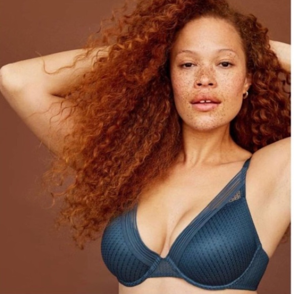 Thirdlove | Modern Mesh Plunge Bra